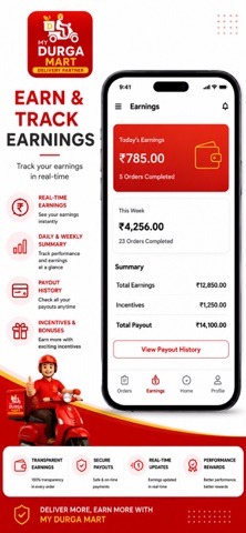 MY DURGA MART-DELIVERY PARTNER Screenshot 2 of 4