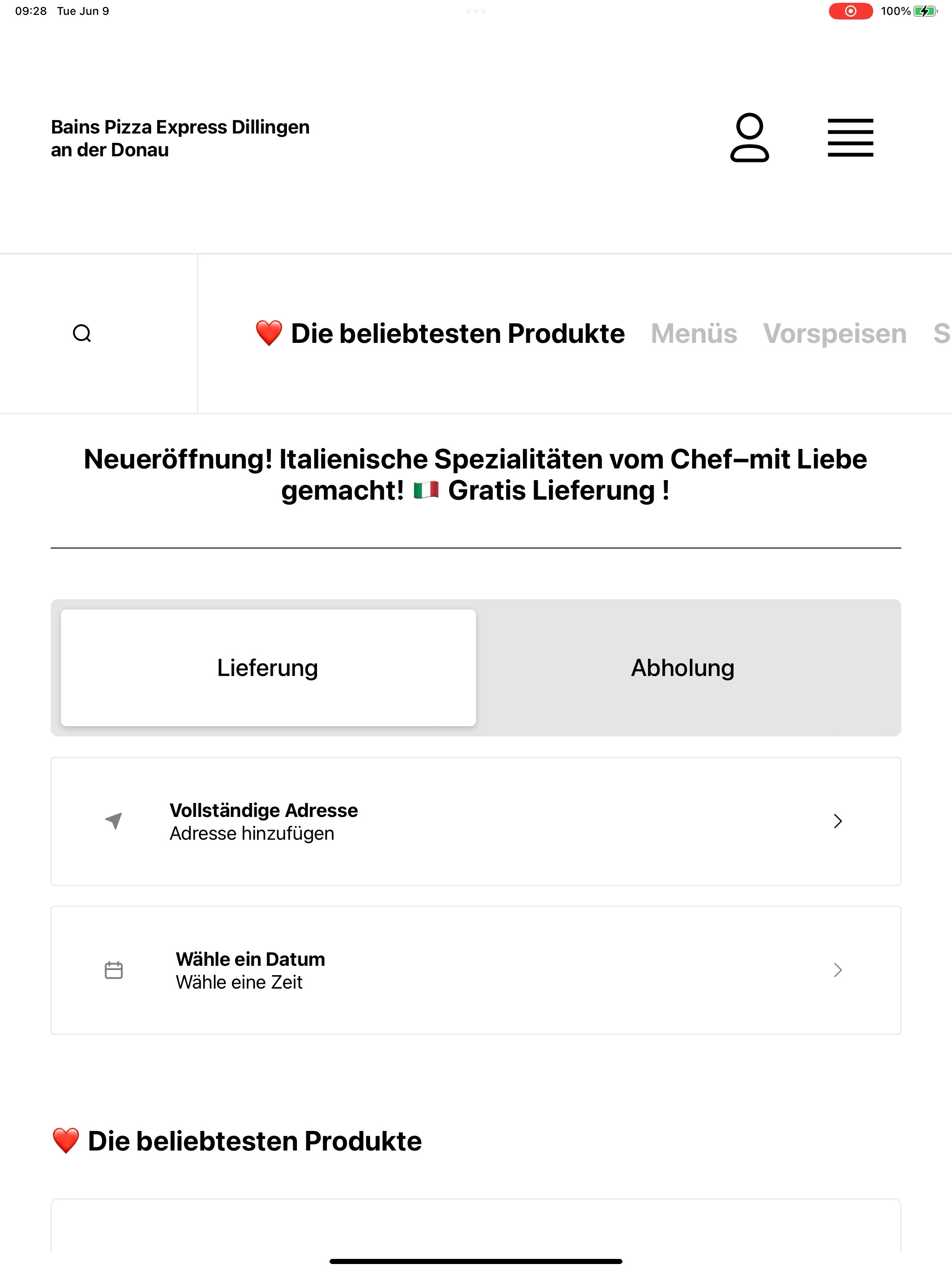 Bains Pizza Express Dillingen screenshot 7