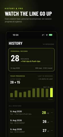 SpiderFit: Cindy Timer Screenshot 3 of 3