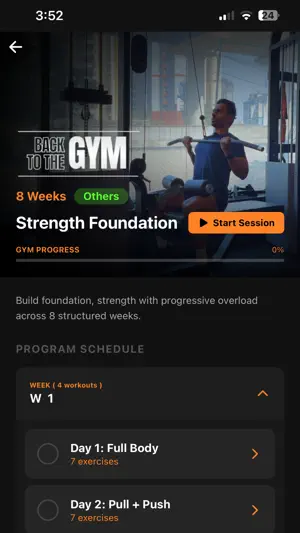 EvolvX Fitness screenshot 1