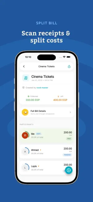 Split Bill - Receipt Scanner screenshot 2