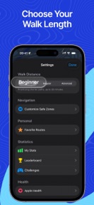 WalkMate Daily Route Generator screenshot