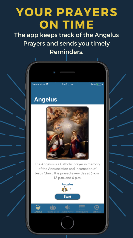 #1. Ángelus (iOS) 由: Jose Ignacio Gonzalez Rivera