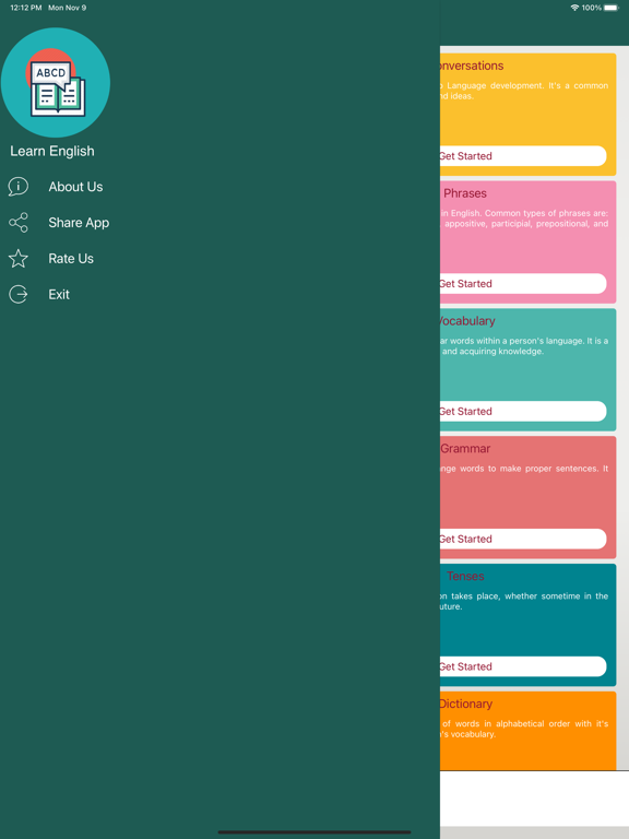 Learn English Basic To Advance iPad screenshot
