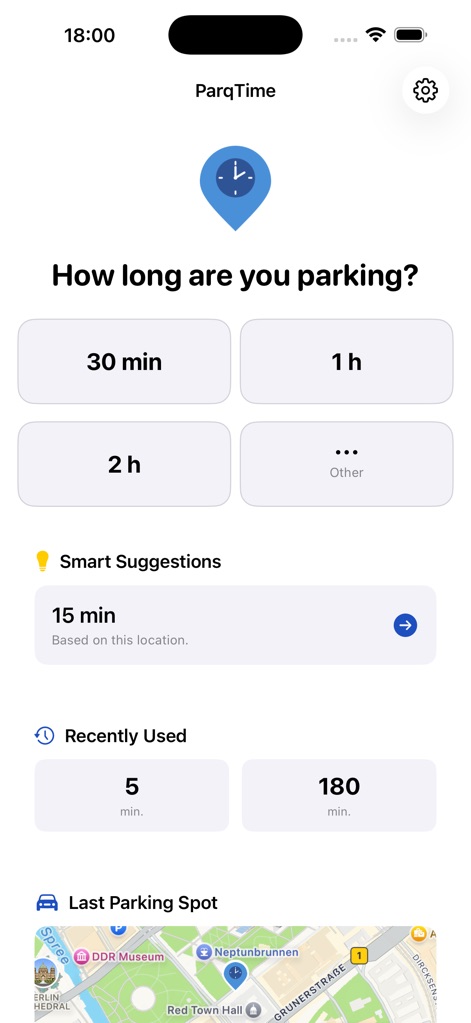 ParqTime - Parking Timer - Navigation App | MWM