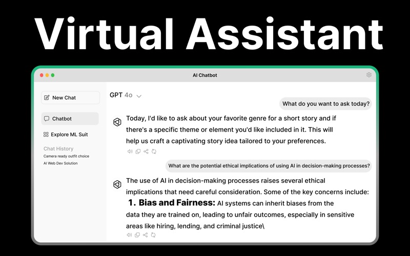 AI Chatbot : Ask AI Assistant Screenshot