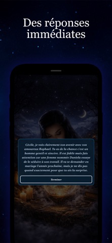 Liliana voyance mystique screenshot