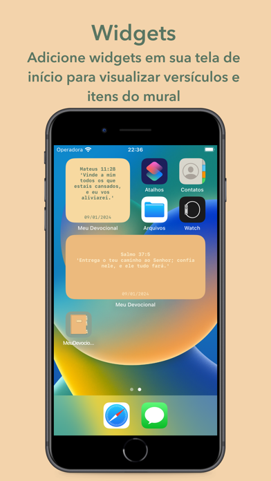 Meu Devocional iPhone screenshot 6 - Utilities app