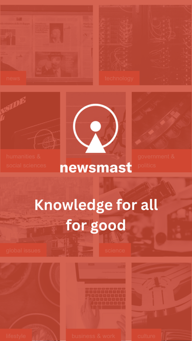 Newsmast. Powered by Mastodon Screenshot