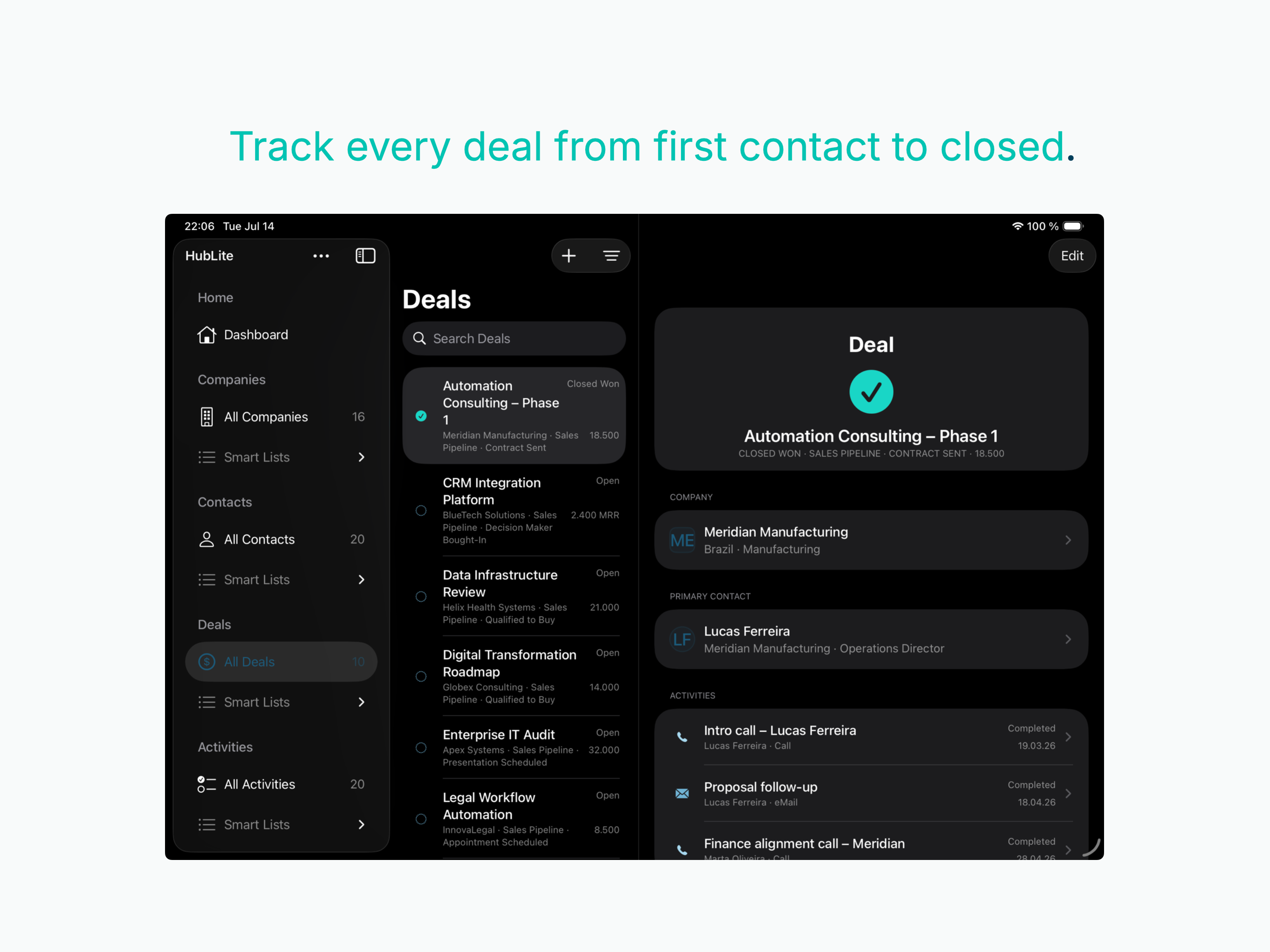 HubLite screenshot 13