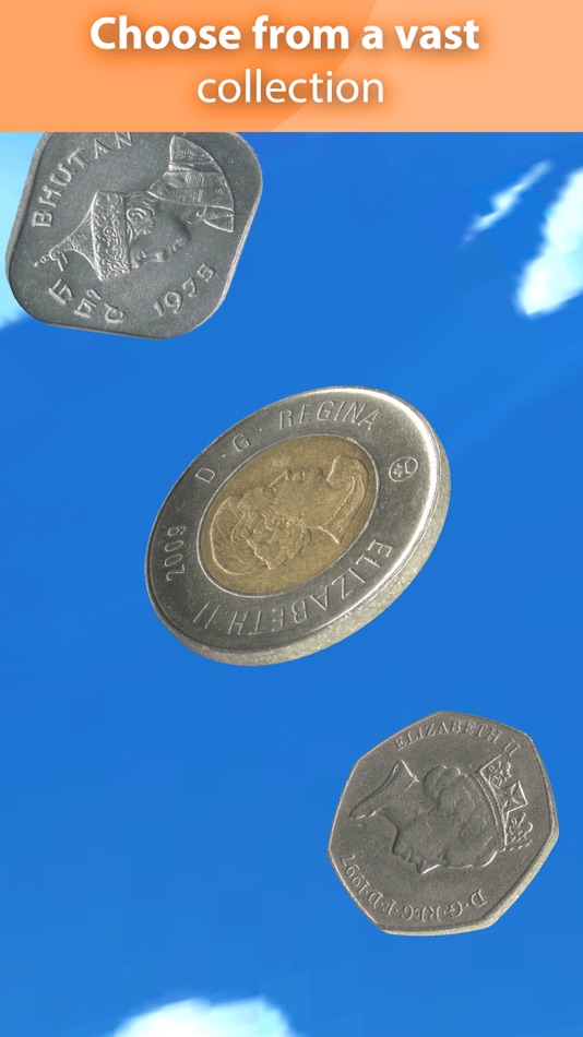 #3. Coin Toss - flip a coin games (iOS) 由: Hasnat Ahmed