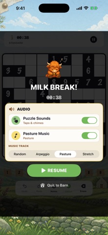 Moodoku: Cow Sudoku screenshot 5