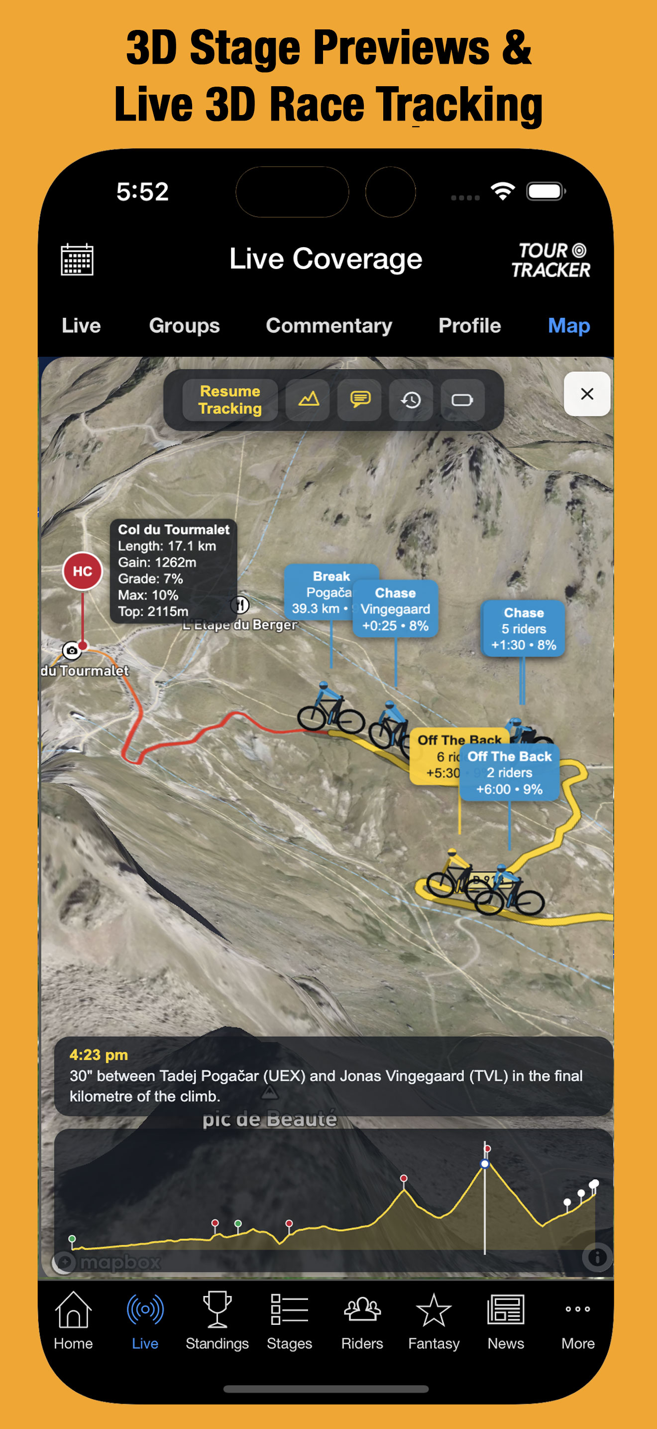 Tour Tracker Pro Cycling