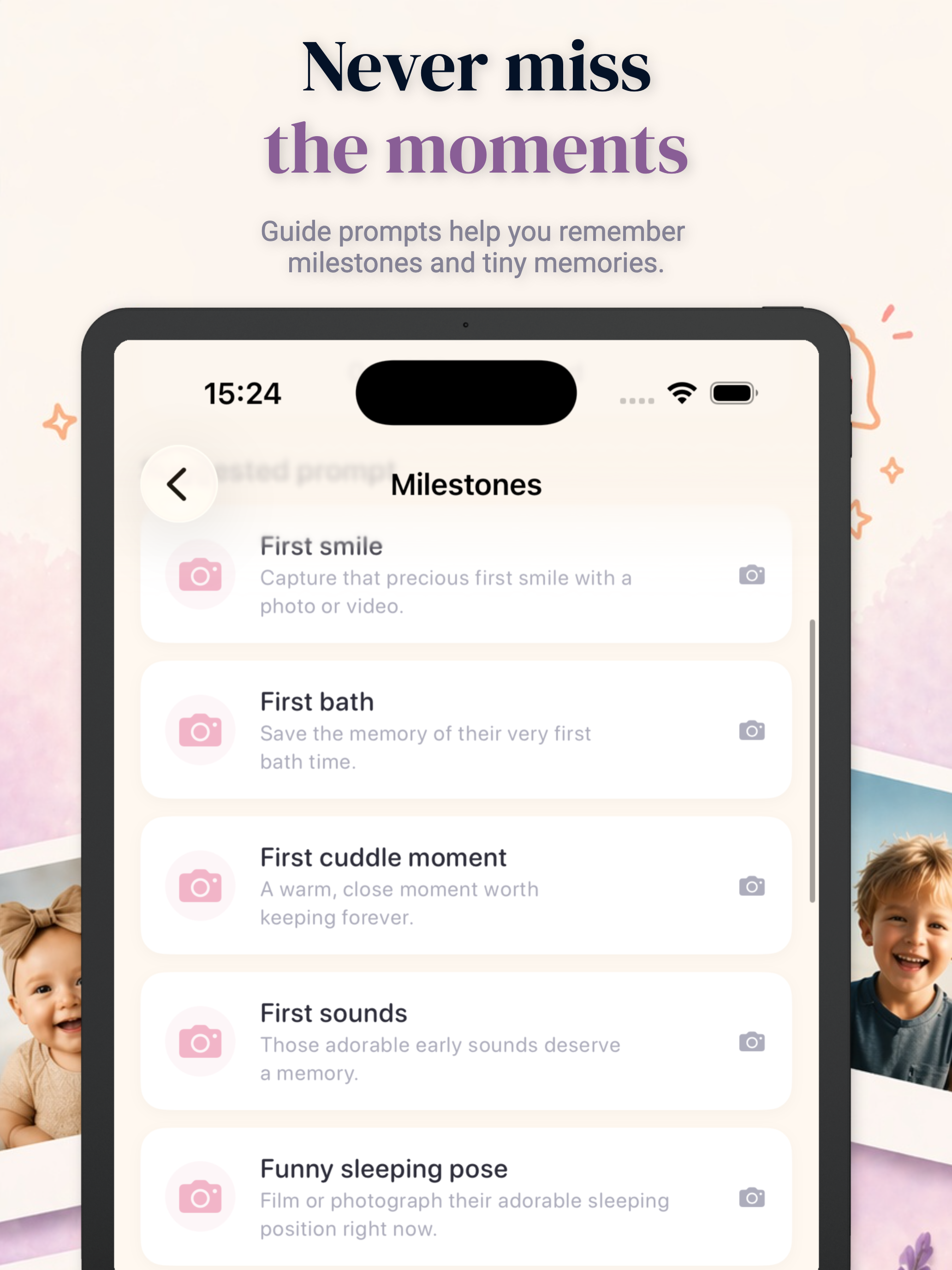 Milies: Baby Memory Journal