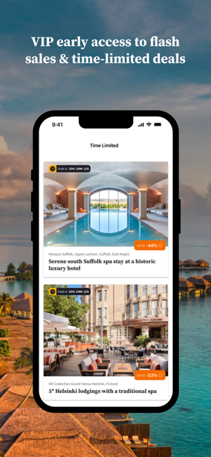 Secret Escapes: Hotel & Travel Screenshot
