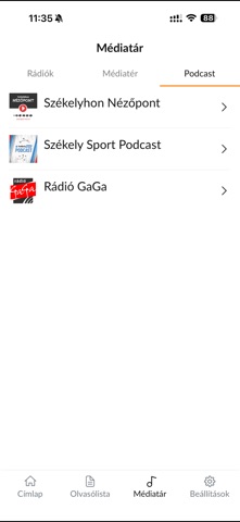 Médiatér iPhone screenshot