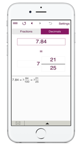 Fraction Calculator 4in1 screenshot
