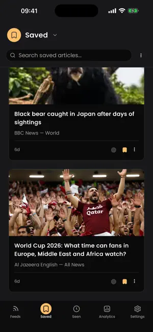 FeedNest: RSS Reader, No Noise screenshot 4