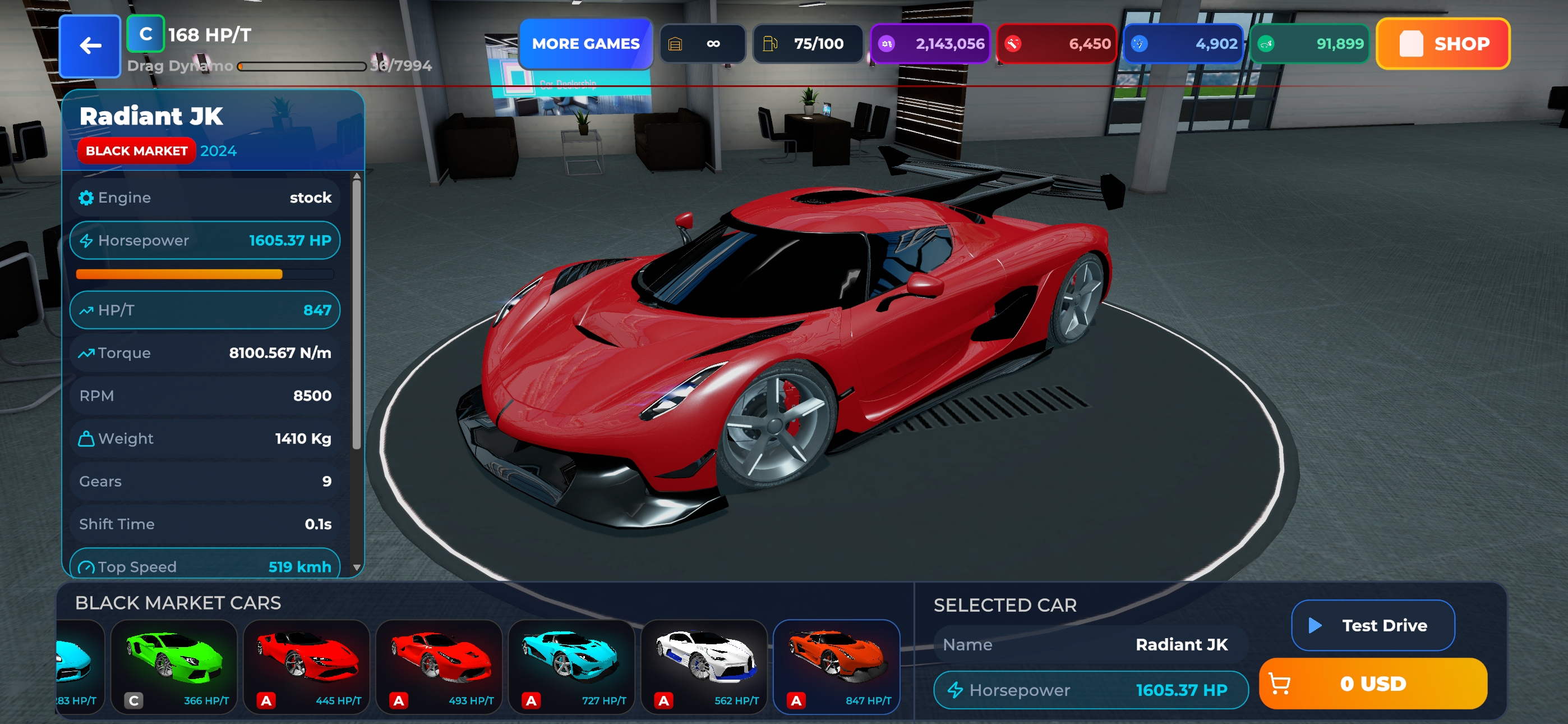 Drag Sim: King Of The Racing 2