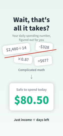 SaveSmart: Your Daily Budget screenshot