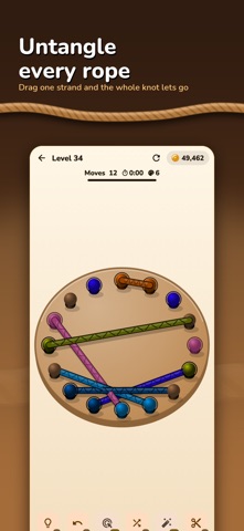 Knotless: Untangle Rope 3D Screenshot 6 of 6