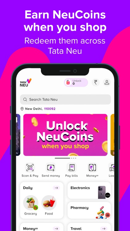 Tata Neu - Shop, Travel, Pay