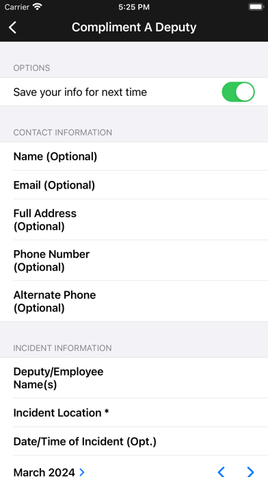 Fayette County GA Sheriff Screenshot