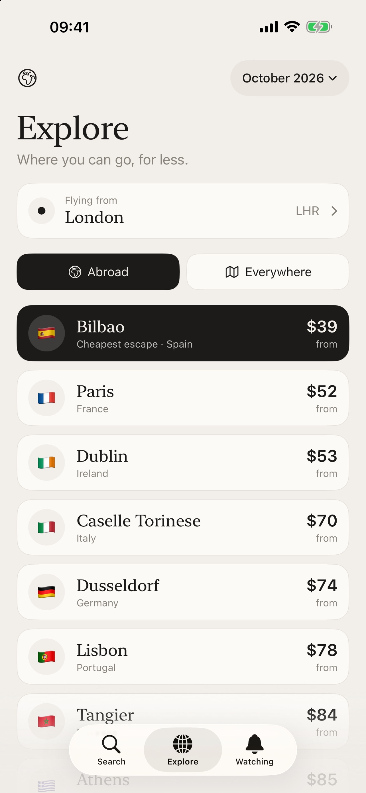 Screenshot 2 of Faro: Flight Deals
