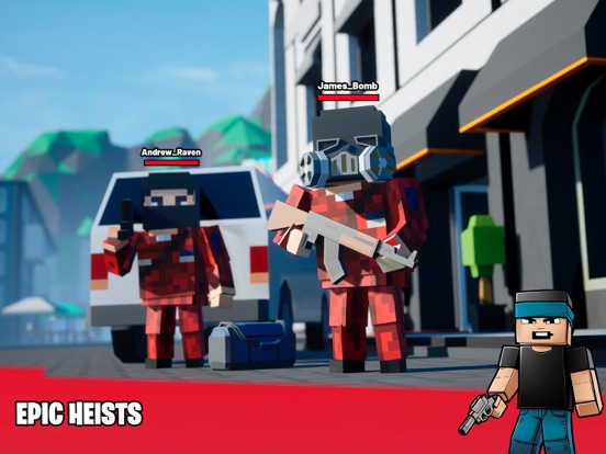 Block Crime Mafia: Online RP iPad screenshot 7 - Games app