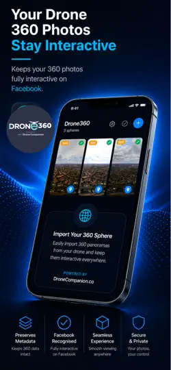 Capture d'écran de Drone360 sur iPhone 1