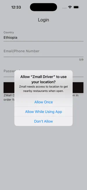 ZMall Driver screenshot 1