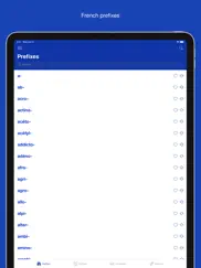 french word parts, vocabulary айпад изображения 1
