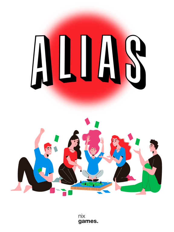 Alias: Party word game