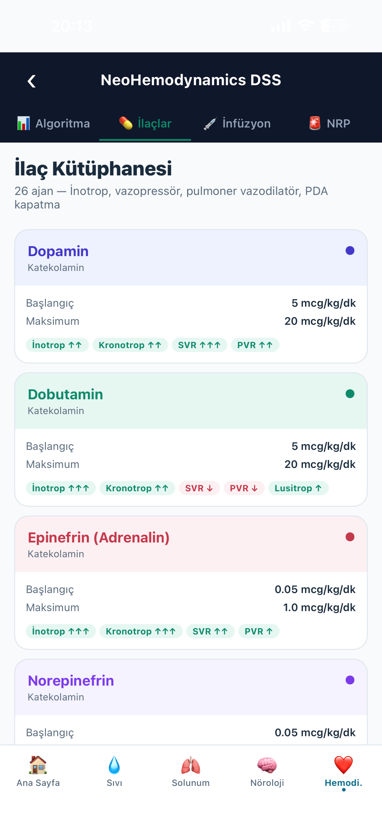 NeoNatologyApp screenshot 7