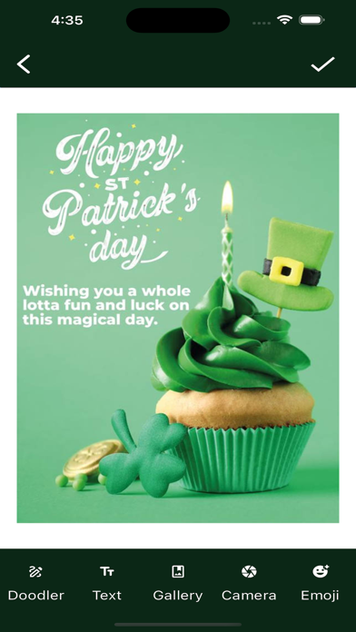St. Patrick's Day Wishes Cards Screenshot