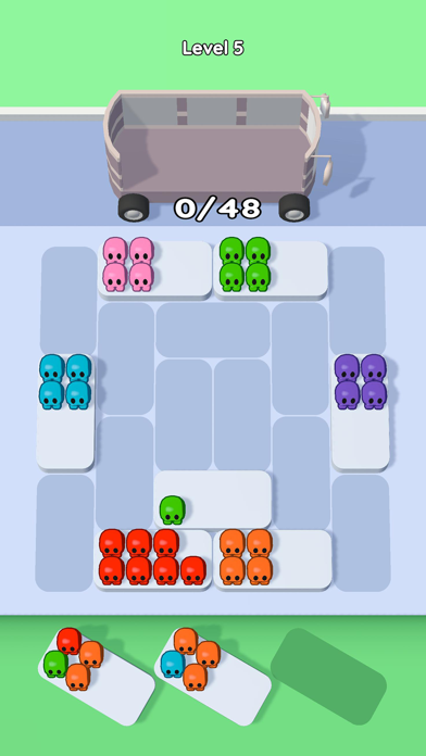 Color Bus Sort Screenshot