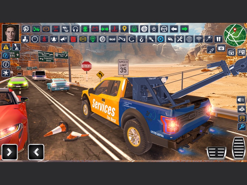 Open World Tow Truck Games 3D official gameplay screenshot 3