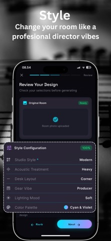 Music Studio AI Makeover screenshot