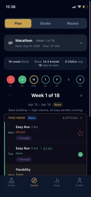 Pacenotes: Running Coach App screenshot 4