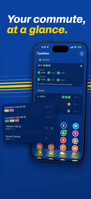Rushline: NYC Transit screenshot 4