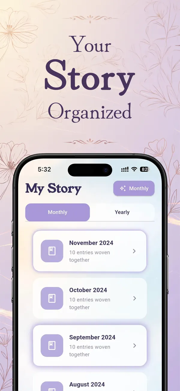 Screenshot #3 pour LifeChapter: AI Journal Story