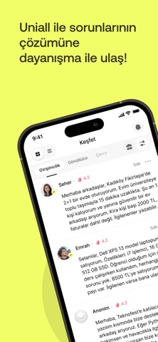 Uniall iPhone screenshot
