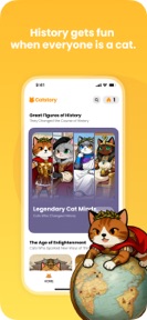Catstory: Learning History screenshot