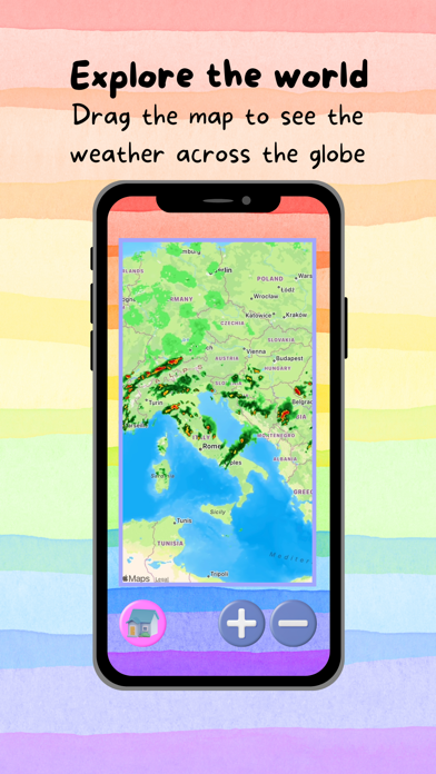 Screenshot #3 pour Weather Radar For Kids