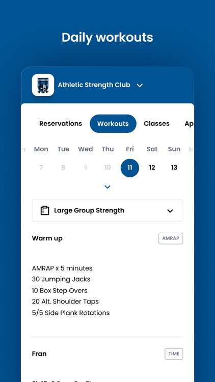 Athletic Strength Club screenshot-4