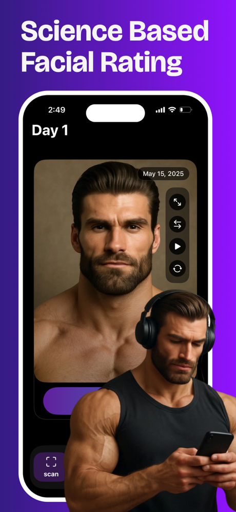 Facecard: The Looksmaxing App screenshot 1