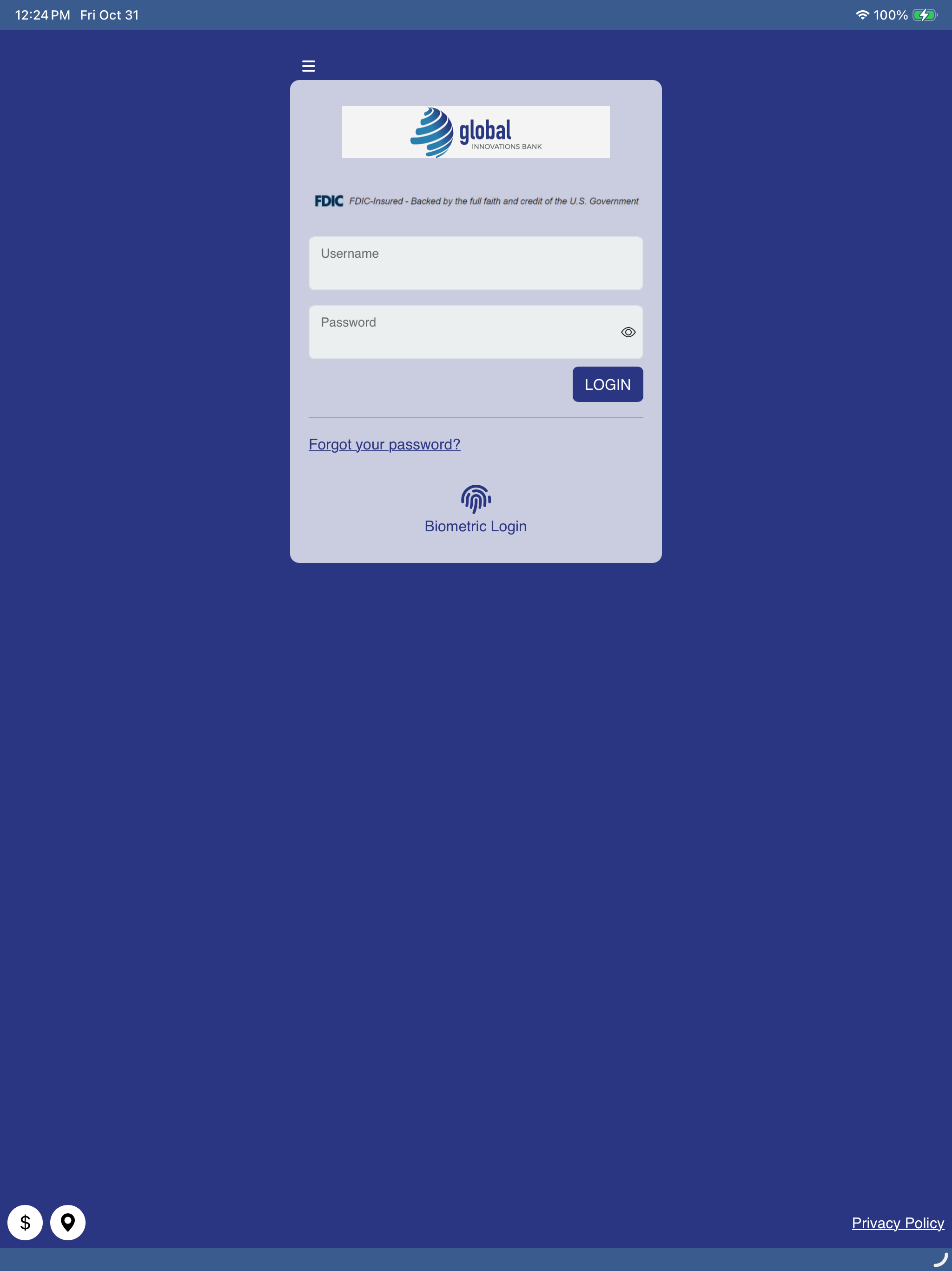 Global Innovations Bank screenshot 9