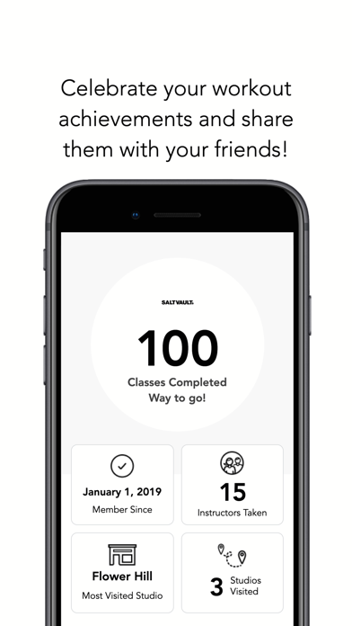 SALTVAULT PILATES iPhone screenshot 4 - Health & Fitness app
