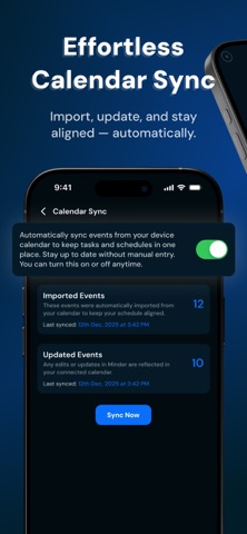 FocusMinder: ADHD Planner iPhone screenshot
