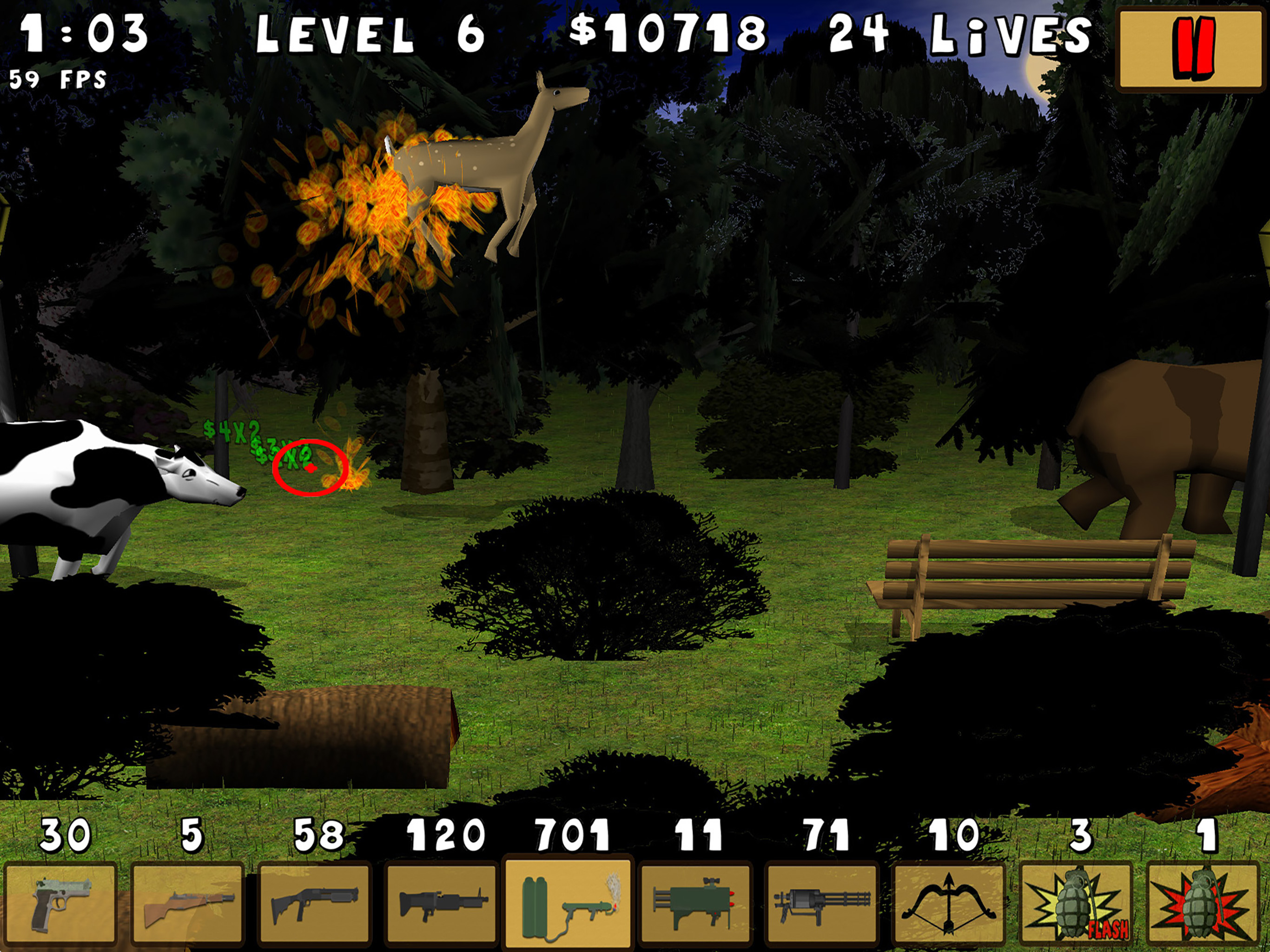 Critter Crush - Hunting Game screenshot 7